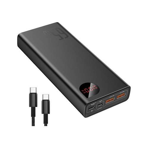 Baseus Adaman Metal Digital Display Quick Charge Power Bank 20000mAh 65W