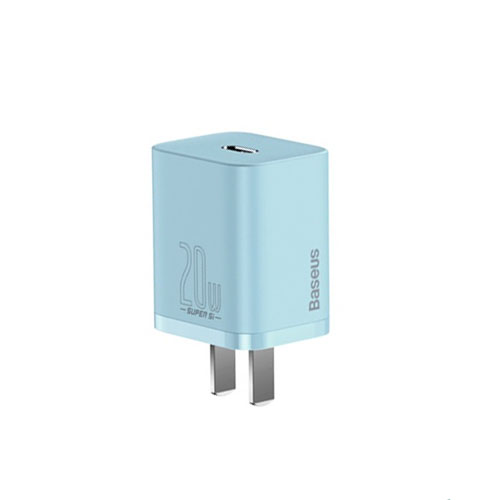 Baseus CCSP000103 Super Si 1C Quick 20W Charger For Iphone 11 12 13 Series CN blue