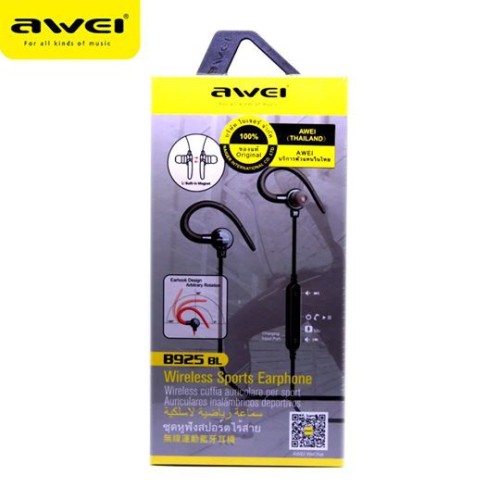 Awei B925-BL Bluetooth Earphone Wireless Sports - product image