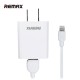 REMAX RP-U12 MOBILE CHARGER POWER ADAPTER With IPHONE CABLE