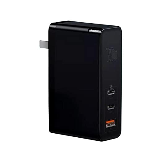 Baseus Gan2 Pro 120W 2 Type-C 1usb Charger with type-c to type-c 100w Cable - product image