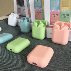 Inpods 12 Macaron mini TWS Wireless Bluetooth 5.0 3D Surround Sports Headset