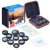 Apexel APL-DG10 optical lens 10 in 1 high quality optical lens kit with universal clip for phone thumbnail image 1