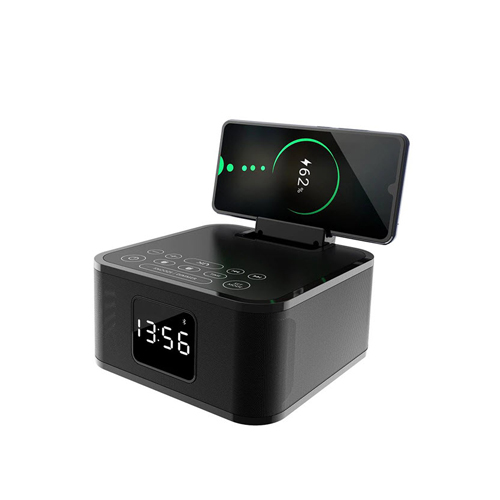 AWEI Y332 Multifunction Wireless Speaker with Power Bank &amp; Clock - product image