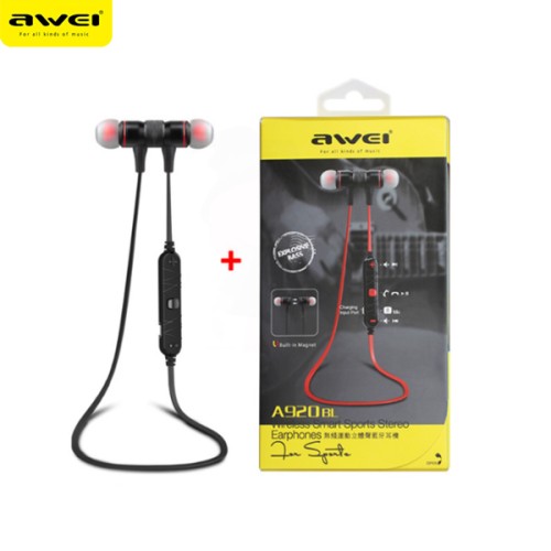 Awei B920BL Bluetooth Earphone - product image