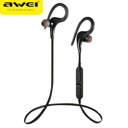 Awei A890-BL Bluetooth Earphone Wireless Sports Ear Hook Headphone - product image
