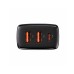 BASEUS Compact Quick Charger Portable 2U+C Three Ports 30W Wall Charging Adapter EU Plug thumbnail image 2