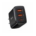 BASEUS Compact Quick Charger Portable 2U+C Three Ports 30W Wall Charging Adapter EU Plug thumbnail image 4