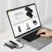 BASEUS Magic Multifunctional 6 Ports Type-C Expansion Hub with Retractable Clip – Grey CAHUB-DA0G thumbnail image 2