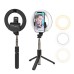 BLITZWOLF® BW-BS8 PRO - FILL LIGHT SELFIE STICK, TRIPOD, 5 INCH RING LIGHT thumbnail image 1