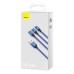 Baseus 3-in-1 Cable Rapid Series Fast Charging 3.5A Cable Iphone Micro Type-C CAJS000003 thumbnail image 2