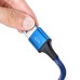 Baseus 3-in-1 Cable Rapid Series Fast Charging 3.5A Cable Iphone Micro Type-C CAJS000003 thumbnail image 1