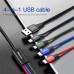 Baseus 4-in-1 Fast Charging Cable, 2x Type-C, Lightning ,Dual Micro USB CA1T4-B01 thumbnail image 3