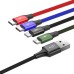 Baseus 4-in-1 Fast Charging Cable, 2x Type-C, Lightning ,Dual Micro USB CA1T4-B01 thumbnail image 2
