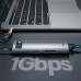 BASEUS Metal Gleam Series 8-in-1 Multifunctional Type-C HUB Docking Station CAHUB-CV0G – Dark Grey thumbnail image 3