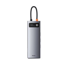 Baseus 9-in-1 Multifunctional Type-C HUB Docking Station Space Gray CAHUB-CU0G