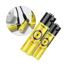 Baseus AA Rechargeable Li-ion Battery 1900mAh Built-in Micro USB Charging Port (2PC