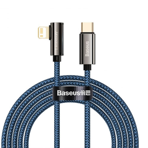 Baseus CACS000303 Legend Series Elbow Fast Charging Data Cable Type-C to iP PD 20W 2m Blue - product image