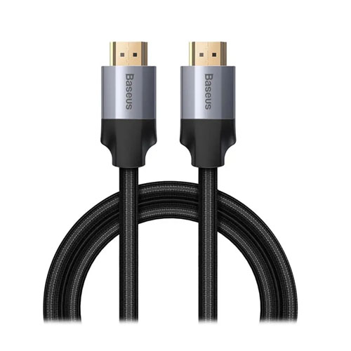 Baseus CAKSX-D0G Enjoyment Series 4KHD 60Hz HDMI Male To 4KHD 60Hz HDMI Cable 3m Dark gray - product image