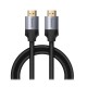 Baseus CAKSX-D0G Enjoyment Series 4KHD 60Hz HDMI Male To 4KHD 60Hz HDMI Cable 3m Dark gray