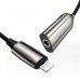 Baseus CALL56-0A 2-in-1 iP Male to iP Female Adapter L56 Tarnish thumbnail image 3