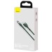 Baseus CAMXC-K06 Zinc Magnetic Safe Fast Charging Data Cable USB to Micro 2.1A 1m Green thumbnail image 3
