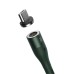 Baseus CAMXC-K06 Zinc Magnetic Safe Fast Charging Data Cable USB to Micro 2.1A 1m Green thumbnail image 1