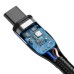 Baseus CATXC-Q01 Zinc Magnetic Safe Fast Charging Data Cable Type-C to Type-C 100W 1.5m Black thumbnail image 3