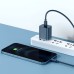 Baseus CCSUP-A03 TZCCSUP-A03 Super Si Quick Charger 1C 20W CN Sets Blue With Baseus Simple Wisdom Data Cable Type-C to iP 1m Blue thumbnail image 1