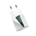 Baseus CCSUPP-B02 Super Si Pro Quick Charger 1C 20W US White thumbnail image 1