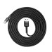 Baseus Cafule Cable Durable Nylon Braided Wire micro USB 2A 3M black-gray (CAMKLF-HG1) thumbnail image 1