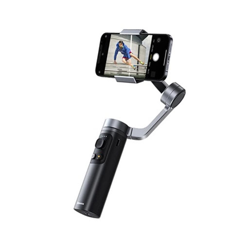 Baseus Control Smartphone Handheld Folding Gimbal Stabilizer Dark grey SUYT-D0G - product image