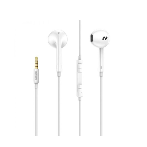 Baseus Encok 3.5mm Wired Earphone H16 White NGH16-02 - product image