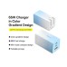 Baseus GaN3 Pro Fast Charger 2C+U 65W CN Cloud Blue With Dynamic Series Fast Charging Data Cable Type-C to Type-C 100W 1m Blue thumbnail image 2