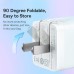 Baseus GaN3 Pro Fast Charger 2C+U 65W CN Cloud Blue With Dynamic Series Fast Charging Data Cable Type-C to Type-C 100W 1m Blue thumbnail image 1