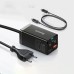 Baseus GaN3 pro 65W desktop fast charger Patch panel charging head 2C 2A AC jack black PSZM000101 thumbnail image 2