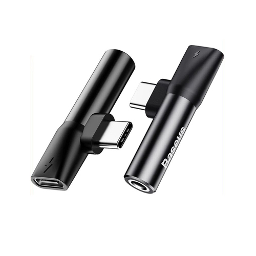Baseus L41 Type-C Male to Type-C Female + 3.5mm Adapter - product image