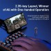 Baseus LED Backlight One-handed Mechanical Gaming Keyboard for Smartphone thumbnail image 2