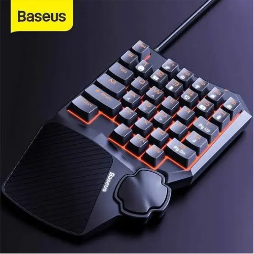 Baseus LED Backlight One-handed Mechanical Gaming Keyboard for Smartphone - product image