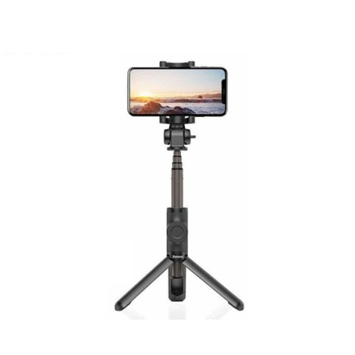 Baseus Lovely Bluetooth Folding Bracket Remote Selfie Stick Black - product image