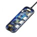 Baseus Multi-functional Hub (Type-C to 3x USB 3.0 +HD4K +RJ45 +PD) CAHUB-DZ0G thumbnail image 1