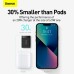 Baseus PD 20W Charger For Iphone 11 12 13 Series Super Si Pro Quick Charger 1C With Type-C to iPhone cable Black thumbnail image 3