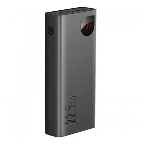 Baseus PPIMDA-C0A Adaman 30000mAh PD Fast Charging Portable 22.5W Digital Display Power Bank - product image
