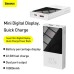 Baseus PPMN-A02 Super mini digital Display power bank 10000mAh 22.5W White thumbnail image 2