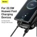 Baseus Qpow Digital Display quick charging power bank 20000mAh 22.5W With Type-C Cable Black PPQD-I01 thumbnail image 1