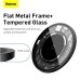 Baseus Simple Magnetic 15W Transparent Wireless Charger for iPhone 12 Series thumbnail image 2