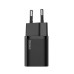 Baseus TZCCSUP-E01 Super Si 1C PD fast wall Charger With Type C To Lightning cable 1 m black TZCCSUP-E01 thumbnail image 3