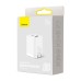 Baseus  CCSUPP-C02 Super Si Pro Quick Charger C+U 30W CN White thumbnail image 2