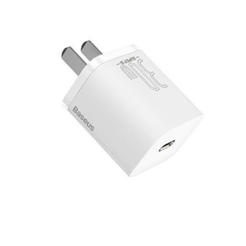 Baseus  CCSUPP-C02 Super Si Pro Quick Charger C+U 30W CN White - product image