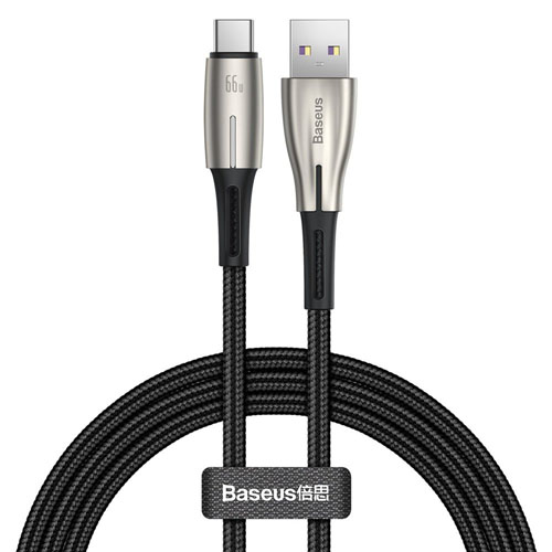Baseus Waterdrop Cable USB For Micro 4A 1m Black (CAMRD-B01) - product image